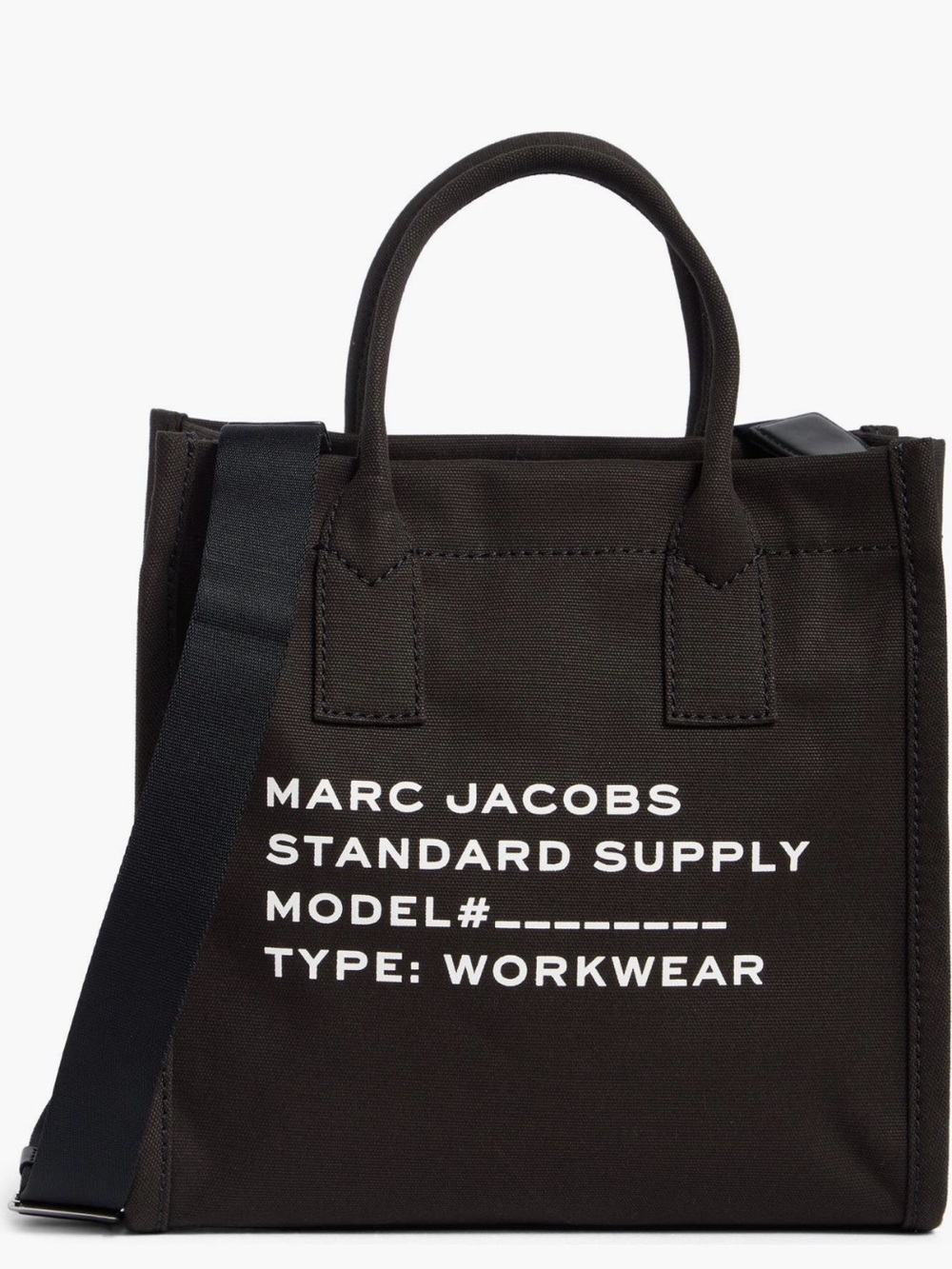 Marc Jacobs Medium Canvas
Standard Supply Tote , Black